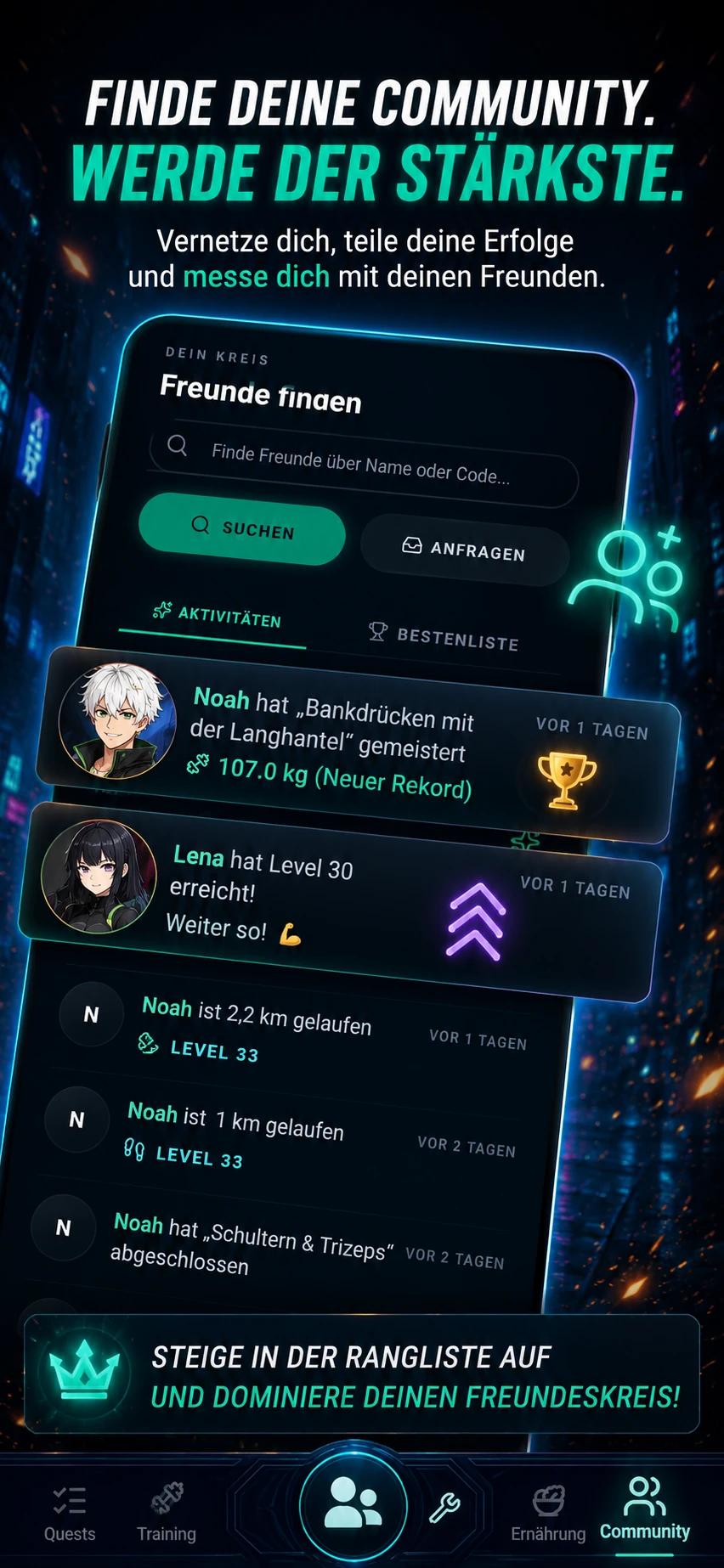 Community in LevelUpLife